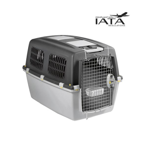 Pet carrier Gulliver 6 Transport Carrier Light Dark Grey Plastic