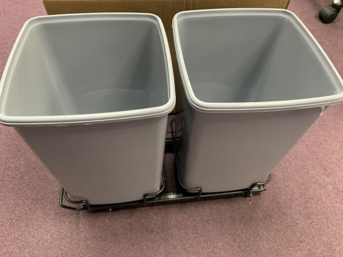Addis Cupboard Pull Out Dual Waste Trash System