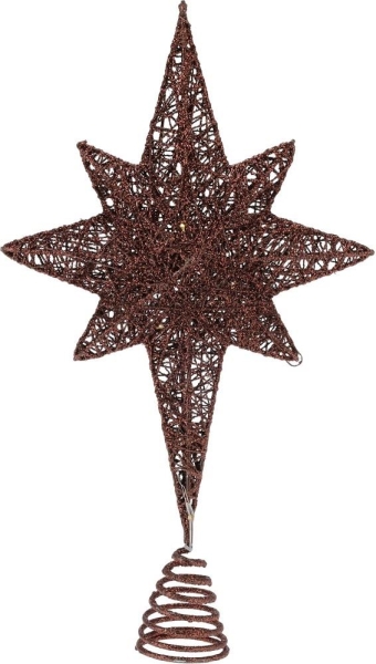 TREE TOPPER STAR 10LED 38CM