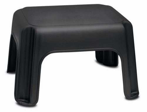 Heavy Duty Plastic Step Stool Home Kitchen Black Colour