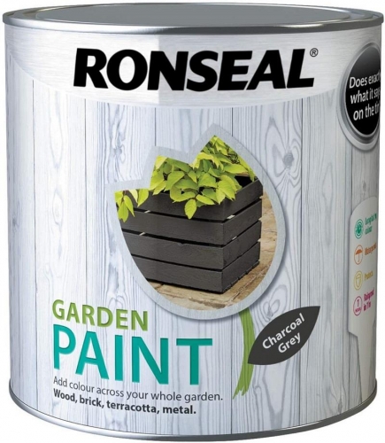 Ronseal Garden Paint Charcoal Grey 2.5L