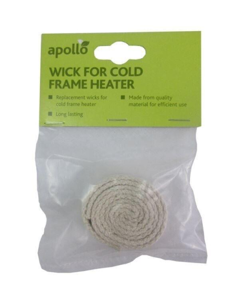 Cold Frame Heater Wick Refill Long Lasting Fuel Absorbent Fibre 1 Pack Indoor