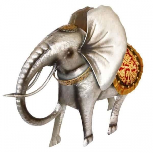Elephant with Trunk Down Ornaments for Animal Lovers