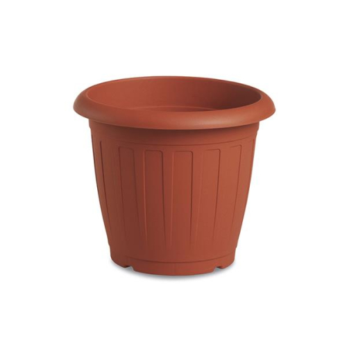 Venezia Pot 40cm Terracotta Look Lightweight Plastic Indoor Outdoor 20L Capacity