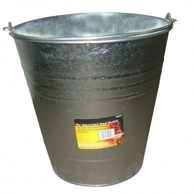 9ltr Galvanised Steel Bucket