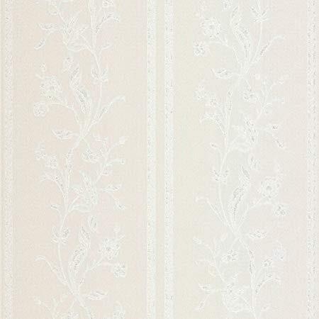 Milano Stripe Opal White Heavyweight Wallpaper 10.05m x 0.53m