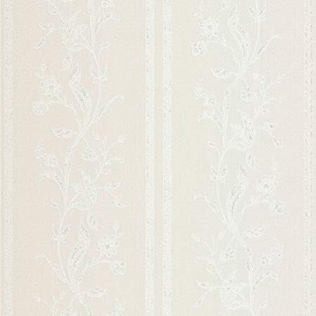 Milano Stripe Opal White Heavyweight Wallpaper 10.05m x 0.53m