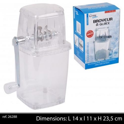 Transparent Ice Crusher