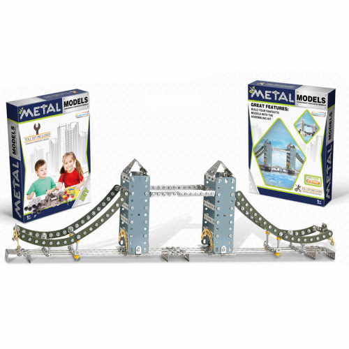 Build Your Fantastic Model with Assembling Kit - Metal Mechanic Bridge