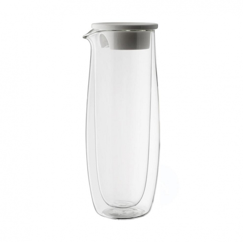 Artesano Hot and Cold Beverages Glass Carafe with Lid