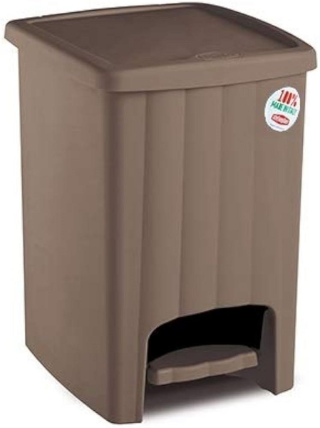 Margherita Pedal Dust Bin 20Lt Dove Grey