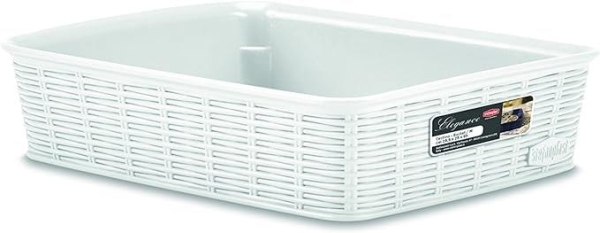 Elegance basket Medium White