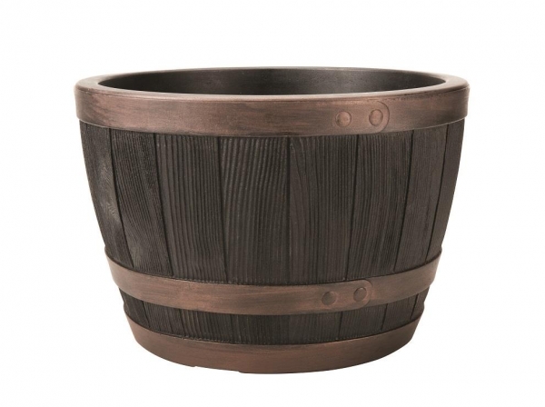 40cm Blenheim Copper Half Barrel Planter