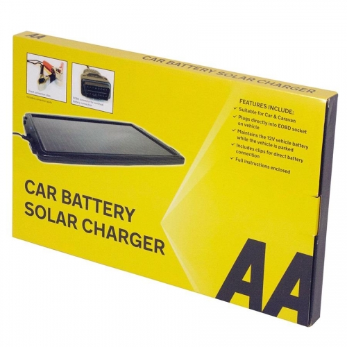 Car and Caravan Solar Panel Battery Charger
