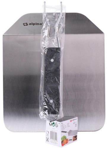 Alpina Stainless Steel Pizza Peel Paddle with Folding Bakelite Handle