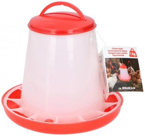 Chicken Feeder Dia18x18.5cm Plastic