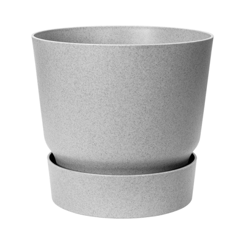 Greenville Round 25cm Living Concrete Plant Pot Indoor Outdoor Eco Durable