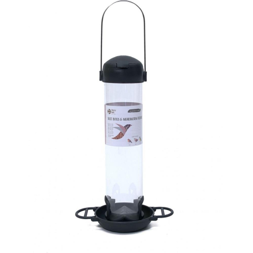 Essentials Plus Suet Bites and Mealworm Feeder Holds 430g Suet or 130g Mealworms