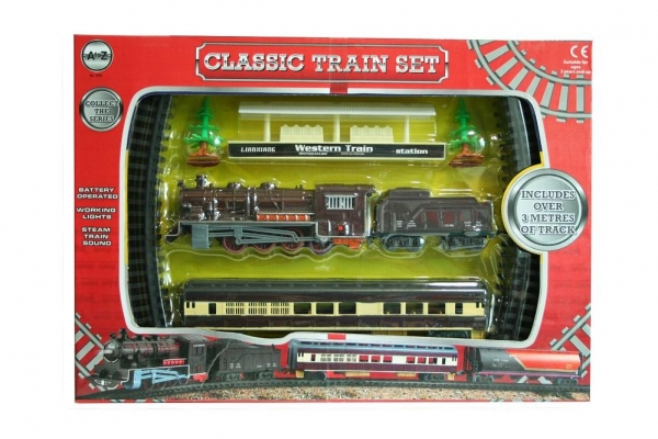 Classic Train Set Battery Operated