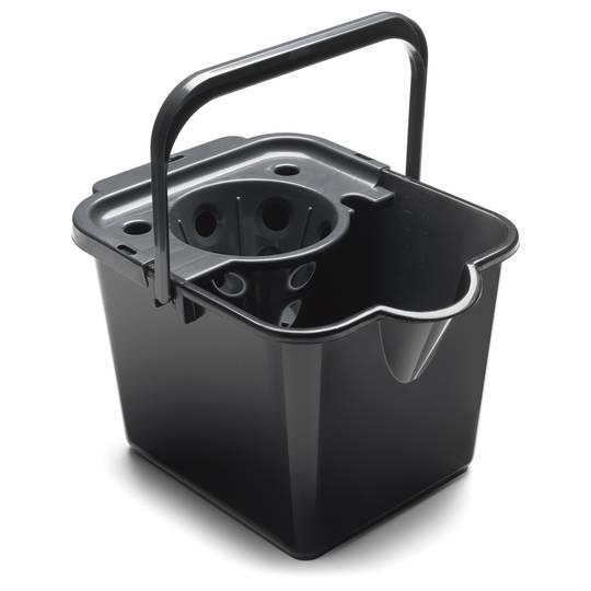 Mop Pail & Wringer 14L - Black