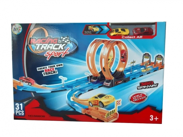 31 Pcs Double Loop race Track Sport