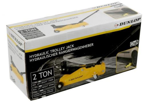 Dunlop 2000kg Capacity Car Vehicle Hydraulic Trolley jack Professional