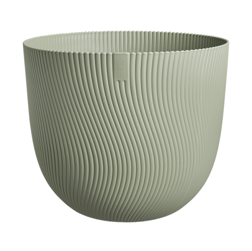 Sereh Round 40cm Nordic Green Flower Pot Frost Resistant Drainage Indoor Outdoor