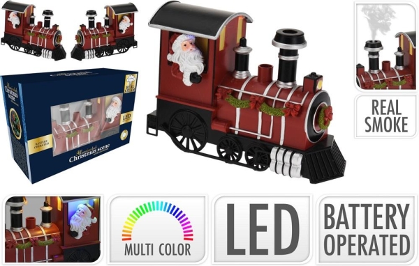 XMAS SCENE LOCOMOTIVE LED
