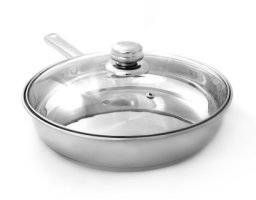 24cm Frying Pan with Glass Lid