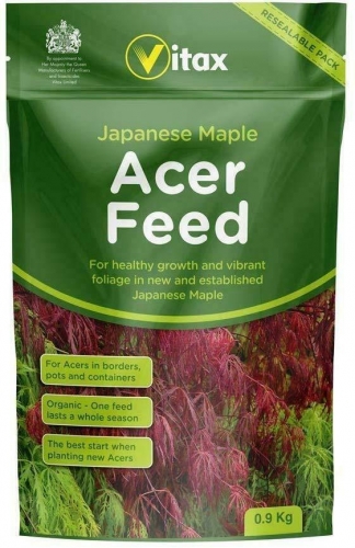 Vitax Japanese Maple Acer Feed Food Fertiliser 0.9kg