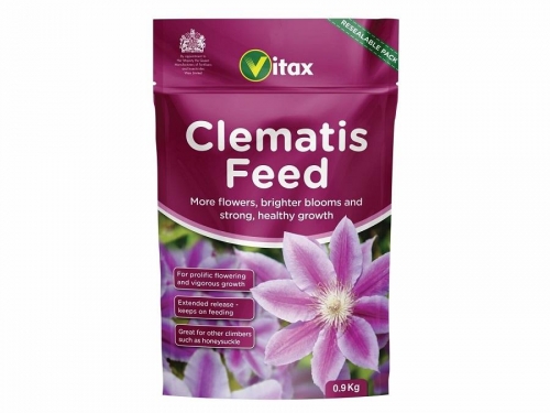 Vitax Clematis Fertiliser Feed 0.9kg Pouch