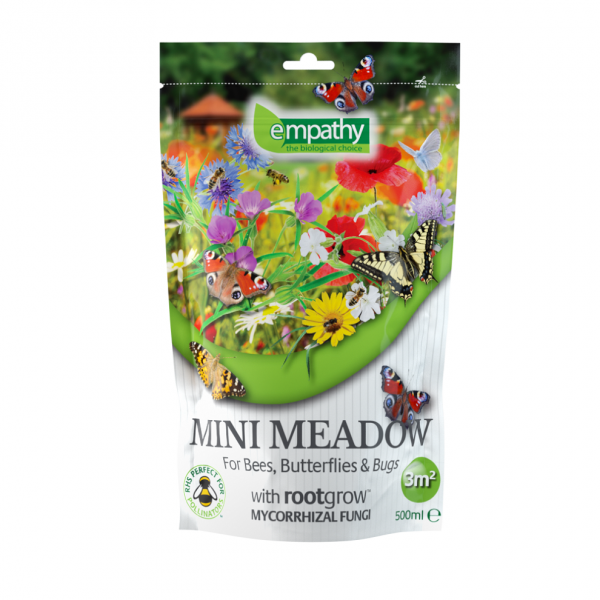 Mini Meadow Wild Flower Seed with rootgrow 500ml