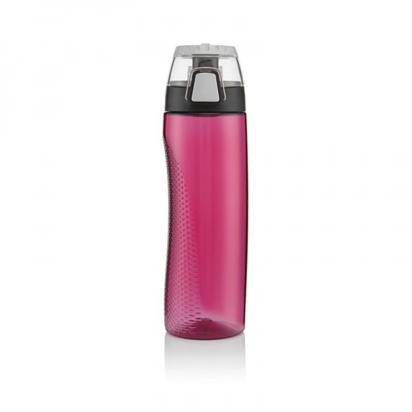 Thermos Hydration Water Consumption Monitor Magenta Bottle 710ml Drinkware Flasks Loop Sturdy Water Proof Tumbler Mug Bottled Portable
