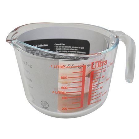 Ultracook Measuring Glass jug 1Ltr