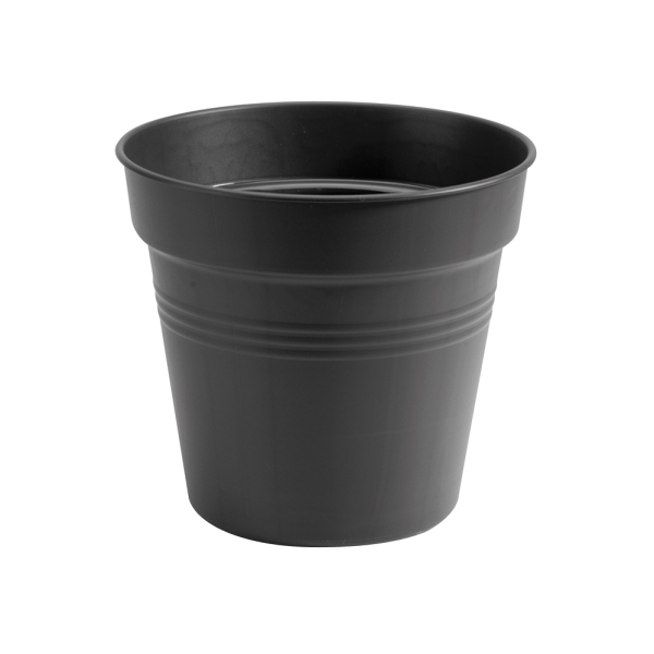 Green Basics Growpot 27cm Living Black Eco friendly Pot Herbs Fruits Vegetables