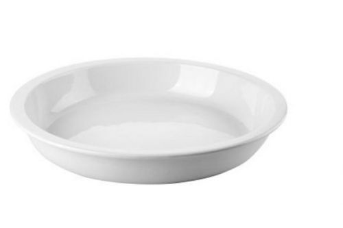 39cm Round Porcelain Ceramic Insert for Induction Chafer 4.5ltr Food Pan
