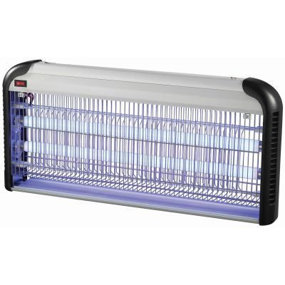 2 X 18W Electrical Insect Killer White Industrial Kitchen Home Bedroom Lounge