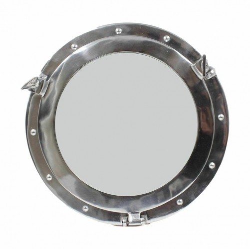 40CM Metal Port Hole Style Round Wall Mounted Mirror