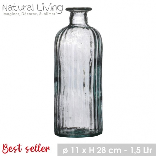 Sahara Vase Recycled Glass 1.5L