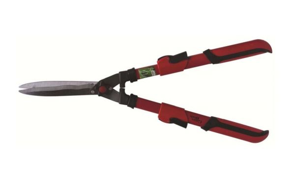 85Cm Heavy Duty Telescopic Hedge Shears Red Garden Tool