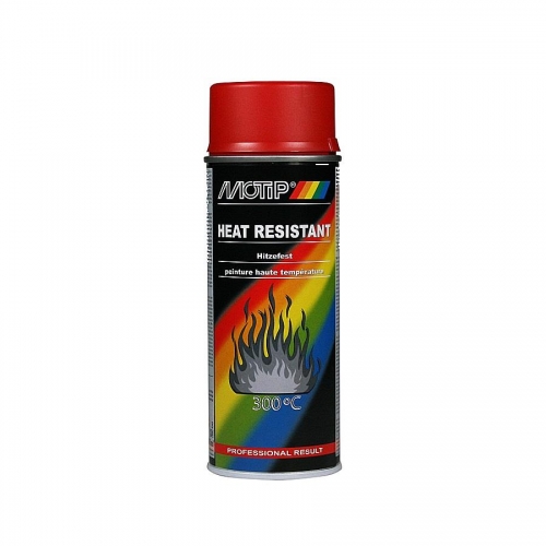 Heat Resistant Paint Red 400ml