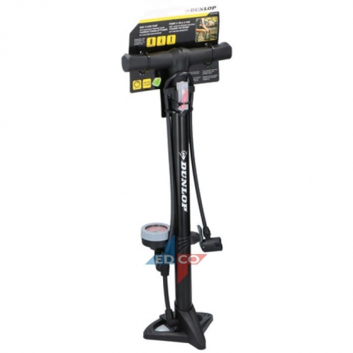 Bicycle Floor Pump with Pressure Gauge