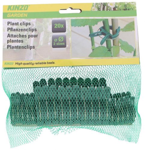 Plant clips PP 20pcs Plant Holder Plant Binder Plastic Green