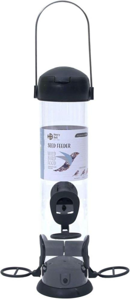 Essentials Plus Seed Feeder Durable 440g Capacity Easy to Use and Refill