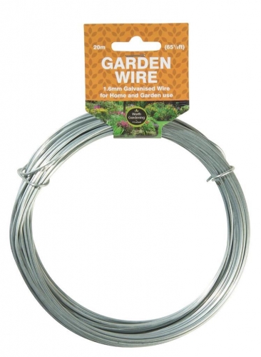 1.6mm Galvanised Garden Wire 20M Long