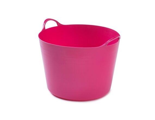 39L Flexible Tub - Pink