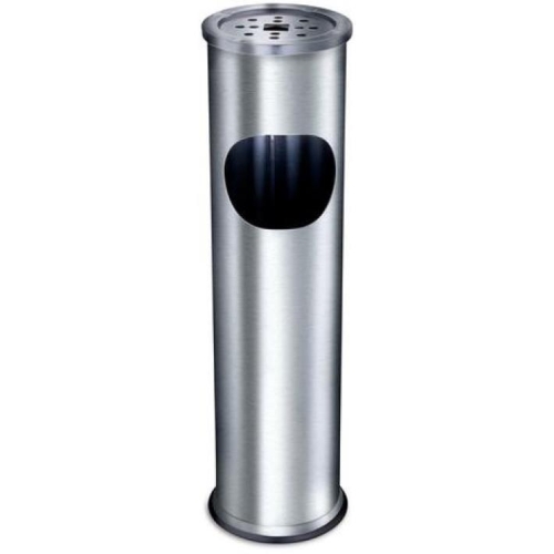 Stainless Steel Ashbin Including Dustbin 56x15.5cm