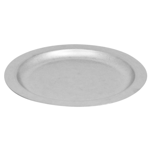 Vintage Steel Deep Plate 24cm Stainless Steel Rustic Design Dishwasher Safe