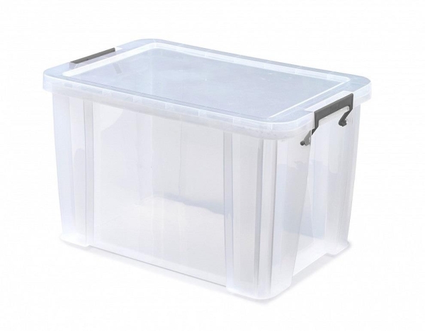26L Allstore Natural with Silver Clamps Storage