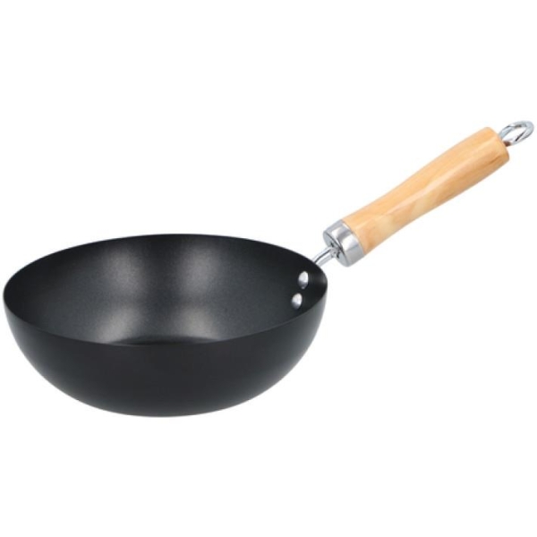 Wok Pan 20.5cm Ceramic, Non-Stick, Wooden Handle